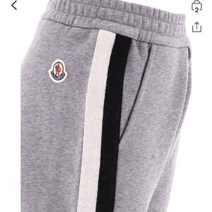 NWT Moncler kids jogger pants size 8